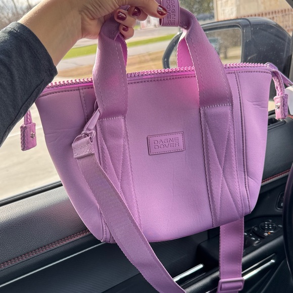 Dagne Dover Handbags - Dagne Dover Lavender Crossbody Bag